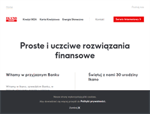Tablet Screenshot of ikanobank.pl
